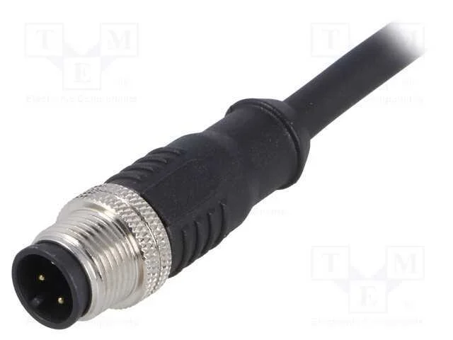 Ficha, M12, Pin: 4, Macho, Código A-Devicenet / Canopen, Ip65,Ip67