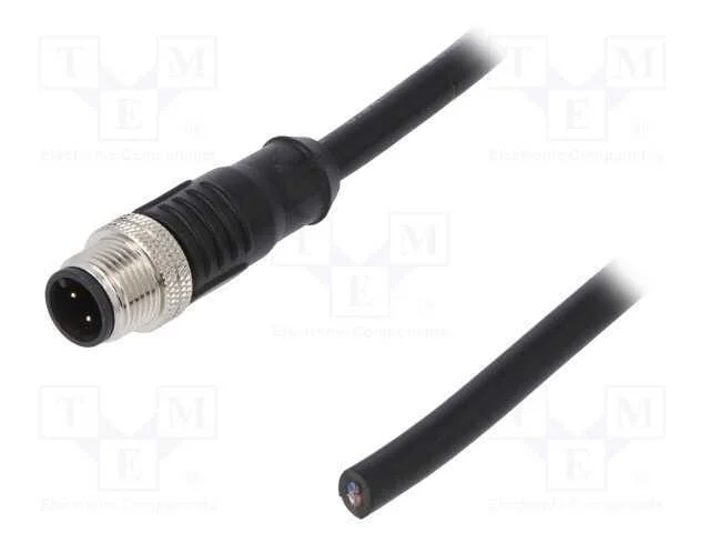 Ficha, M12, Pin: 4, Macho, Código A-Devicenet / Canopen, Ip65,Ip67