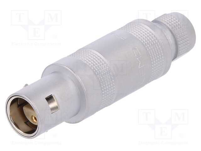 Conector: redondos, 1S, ficha, macho/fêmea, PIN: .