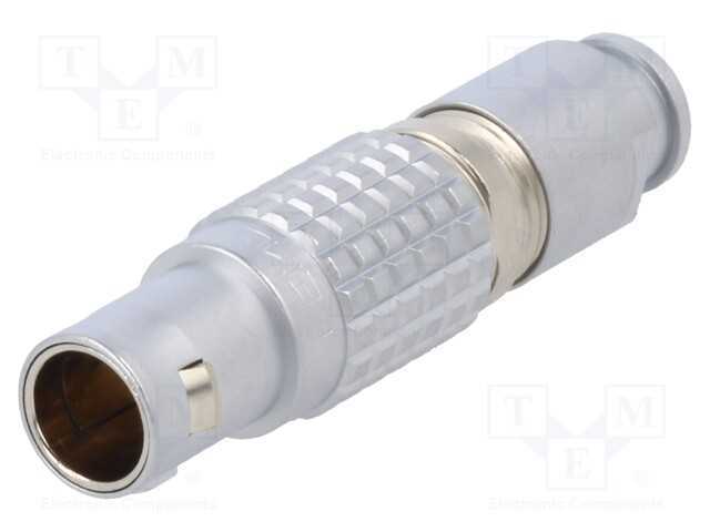 Conector: redondos, 1B, ficha, macho, PIN: 5, sol.