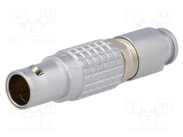 Conector: redondos, 1B, ficha, macho, PIN: 4, sol.