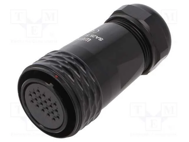 Ficha, SA28, fêmea, PIN: 20, IP67, 13÷16mm, 5A, s.