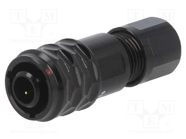 Ficha, SA6, macho, PIN: 3, IP67, 3,5÷4mm, 3A, sol.