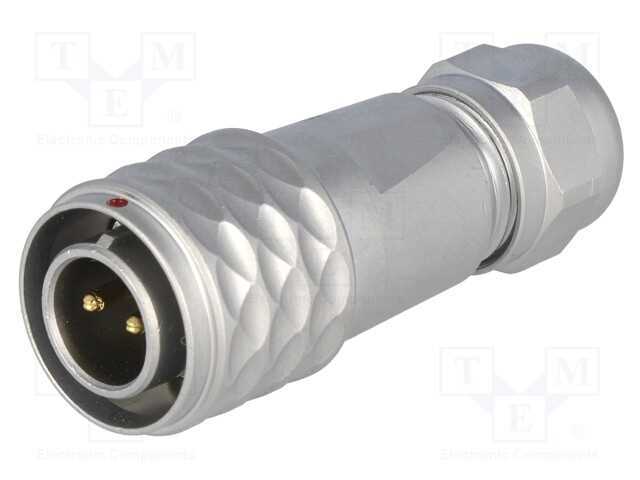 Ficha, SF12, macho, PIN: 2, IP67, 4÷6,5mm, 13A, s.