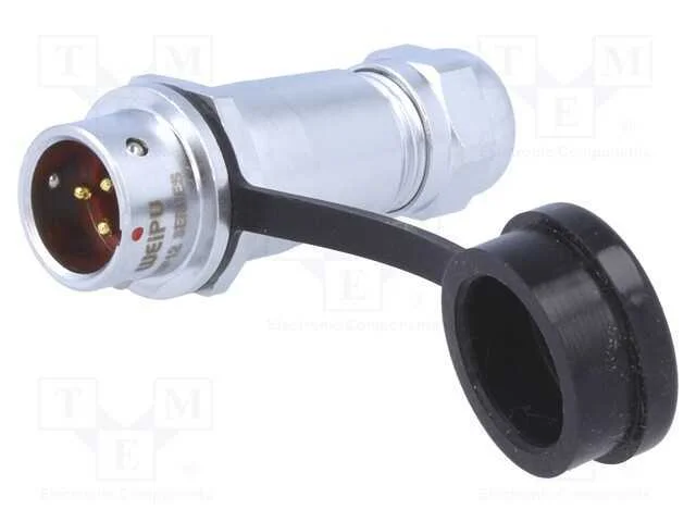 Ficha, SF12, macho, PIN: 3, IP67, 4÷6,5mm, 13A, s.