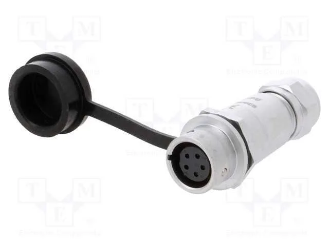 Ficha, SF12, fêmea, PIN: 5, IP67, 4÷6,5mm, 5A, so.