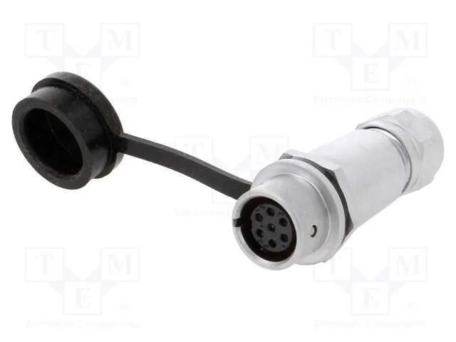 Ficha, SF12, fêmea, PIN: 7, IP67, 4÷6,5mm, 5A, so.