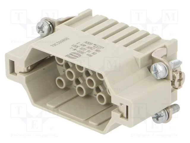 Conector: HDC, macho, Han DD, PIN: 28, 28+PE, tam.
