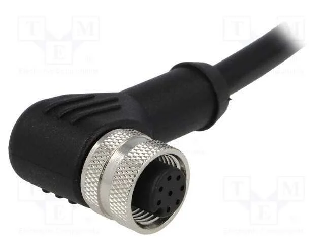 Ficha, M12, PIN: 8, fêmea, código A-DeviceNet / C.