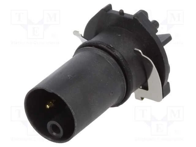 Tomada, M12, Pin: 5, Macho, Código K, para Pcb, Smt, 630v, 12a