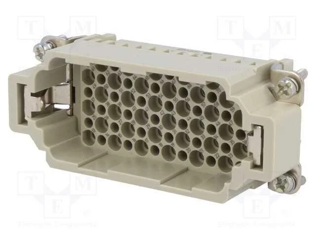 Conector: HDC, macho, Han DD, PIN: 72, 72+PE, tam.