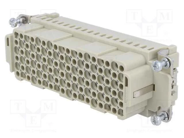 Conector: HDC, fêmea, Han DD, PIN: 108, 108+PE, t.