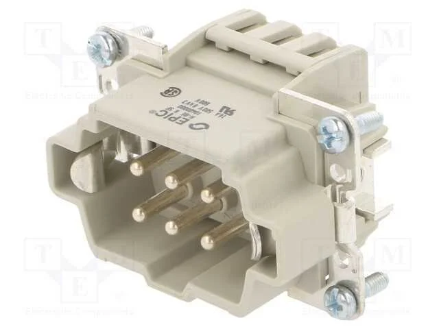 Conector: HDC, inserto de contatos, macho, EPIC H.