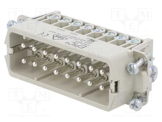 Conector: HDC, macho, EPIC H-A, PIN: 16, 16+PE, t.