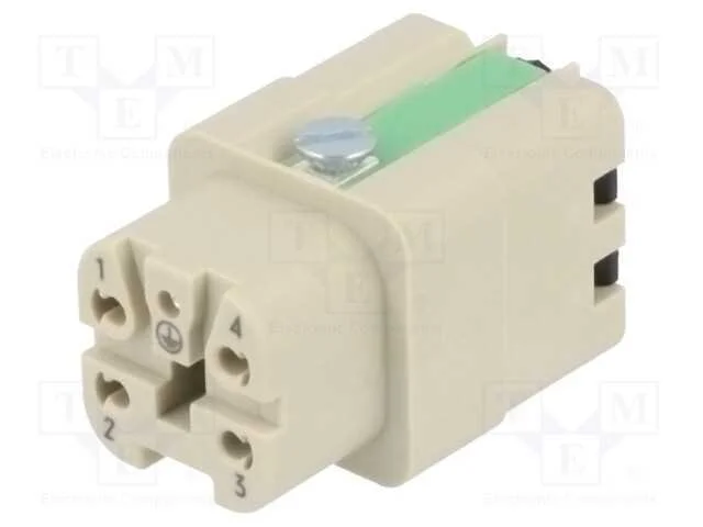 Conector: HDC, inserto de contatos, fêmea, Quick .