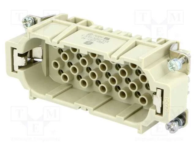 Conector: HDC, macho, Han D, PIN: 40, 40+PE, tama.