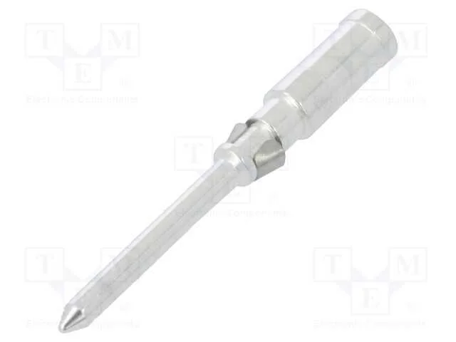 Contacto, Macho, Liga em Cobre, Prateado, 1,5mm2, 16awg, a Granel