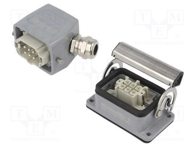 Conector: Hdc, Macho + Fêmea, Tomada + Pino,Conjunto Completo