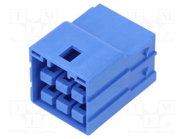 Conector: Fio-Fio, Ficha, Cp-4.5, Hermafroditas, Pin: 6, com Trinco