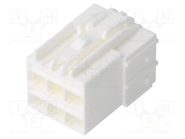 Conector: Fio-Fio, Ficha, Cp-4.5, Hermafroditas, Pin: 6, Ao Trinco