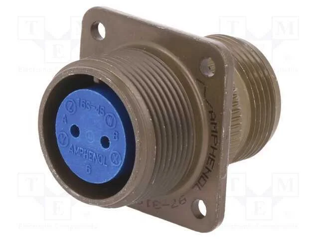 Conector: redondos, tamanho 16S, 97, liga de alum.