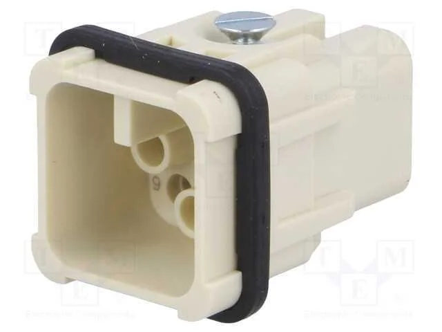 Conector: HDC, inserto de contatos, macho, S-D,S-.