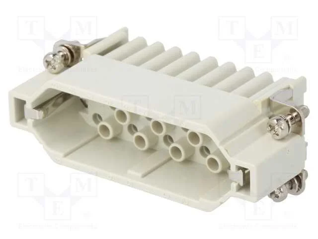 Conector: HDC, inserto de contatos, macho, S-D, P.