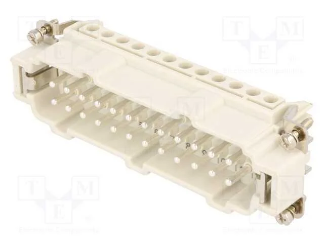 Conector: HDC, inserto de contatos, macho, S-E, P.