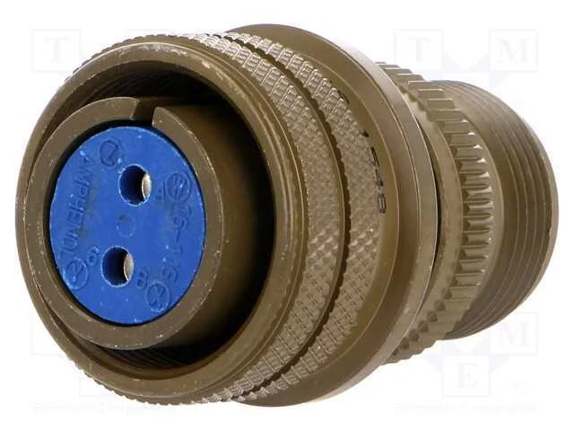 Conector: redondos, tamanho 16, 97, liga de alumí.
