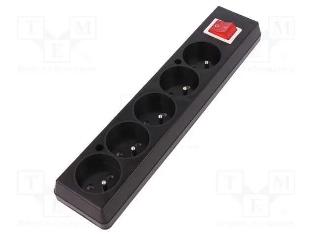 Conector: de Alimentação, Fêmea, Multiplicador, 2p+Pe, 250vac, 16a