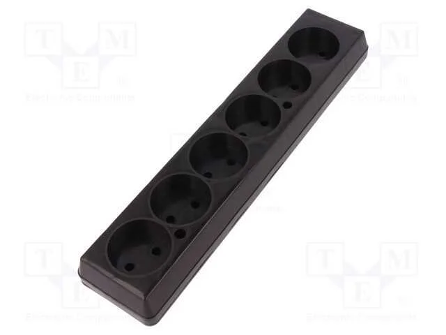 Conector: de alimentação, fêmea, multiplicador, 2.