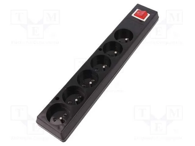 Conector: de alimentação, fêmea, multiplicador, 2.