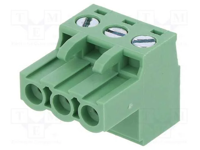 Bloco Terminal Separável, 5,08mm, Faixas: 3, Simp.
