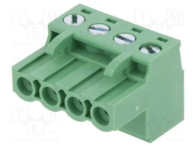Bloco Terminal Separável, 5,08mm, Faixas: 4, Simp.