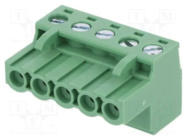 Bloco Terminal Separável, 5,08mm, Faixas: 5, Simp.