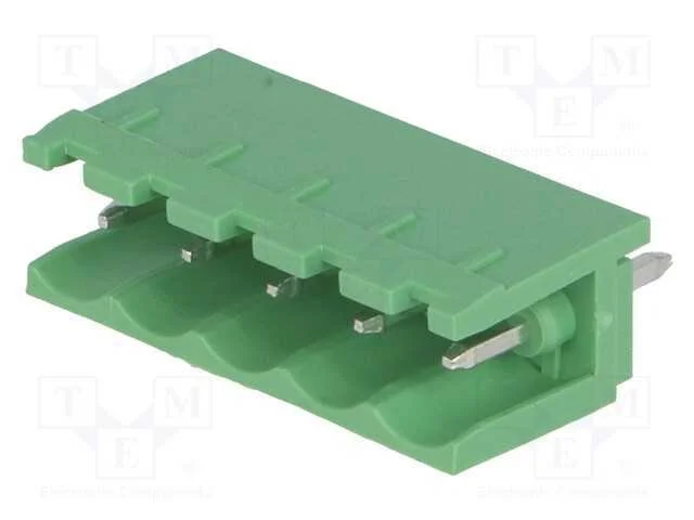 Bloco Terminal Separável, 5mm, Faixas: 5, Simples.
