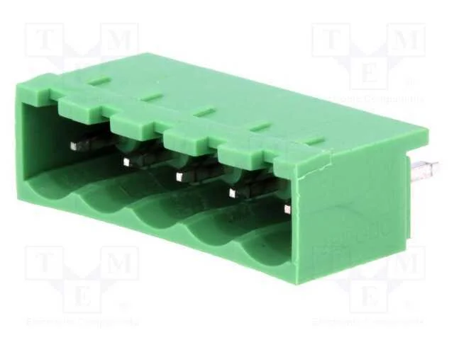 Bloco Terminal Separável, 5mm, Faixas: 5, Simples.