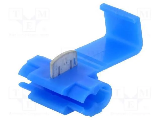 Conector rápido, IDC, 1,5÷2,5mm2, com cabo, azul,.