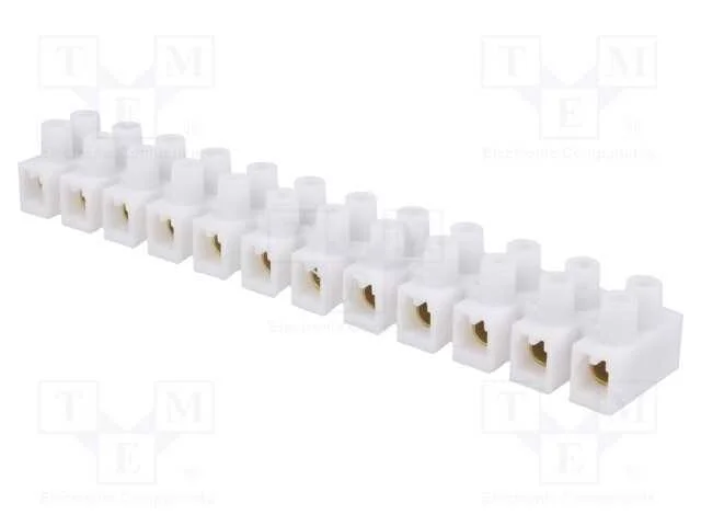 Bloco terminal, terminal parafusado, 6mm2, 400V, .