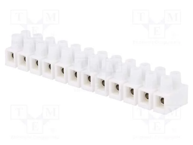 Bloco terminal, terminal parafusado, 4mm2, 400V, .