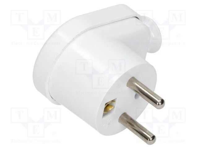 Conector: de alimentação, macho, ficha, 2P+PE, 23.