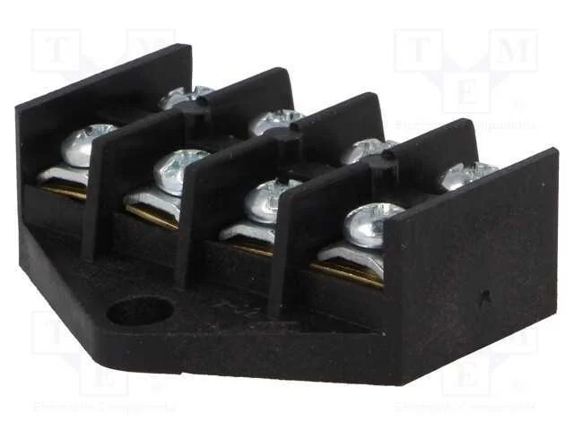 Bloco terminal, terminal parafusado, 4mm2, 400V, .