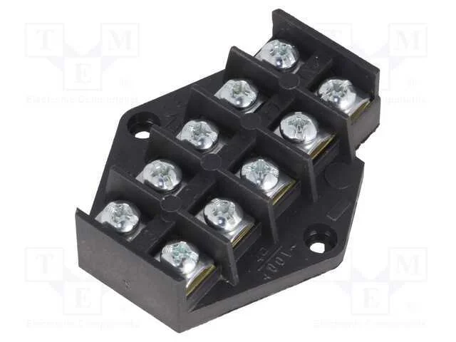 Bloco terminal, terminal parafusado, 4mm2, 400V, .