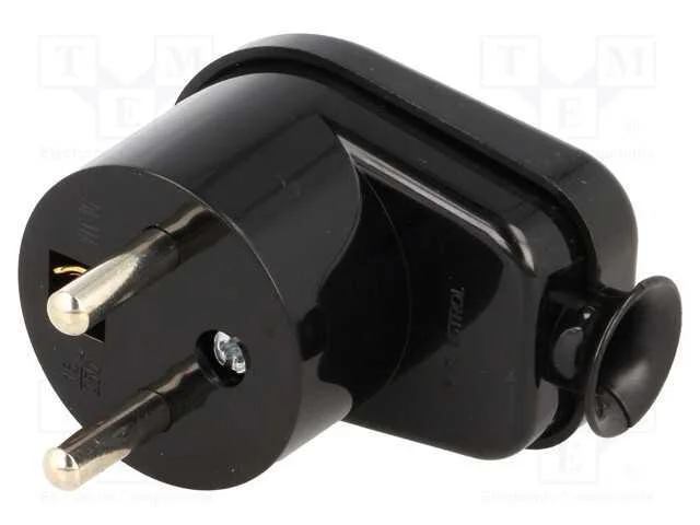 Conector: de alimentação, macho, ficha, 2P+PE, 23.