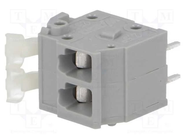 Pcb Bloco Terminal, Simples, 5mm, Faixas: 2, para Pcb, 0,08÷2,5mm2
