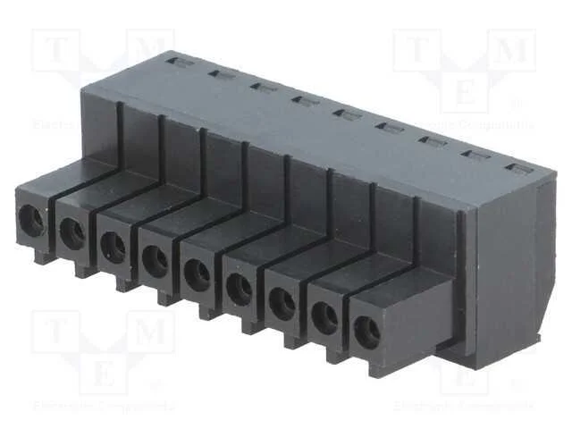 Bloco terminal separável, 3,5mm, faixas: 9, simpl.