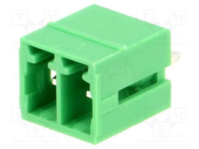 Bloco terminal separável, 3,5mm, faixas: 2, simpl.
