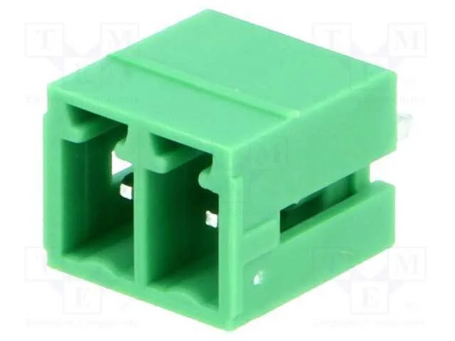 Bloco terminal separável, 3,81mm, faixas: 2, simp.