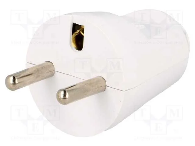 Conector: de alimentação, macho, ficha, 2P+PE, 23.