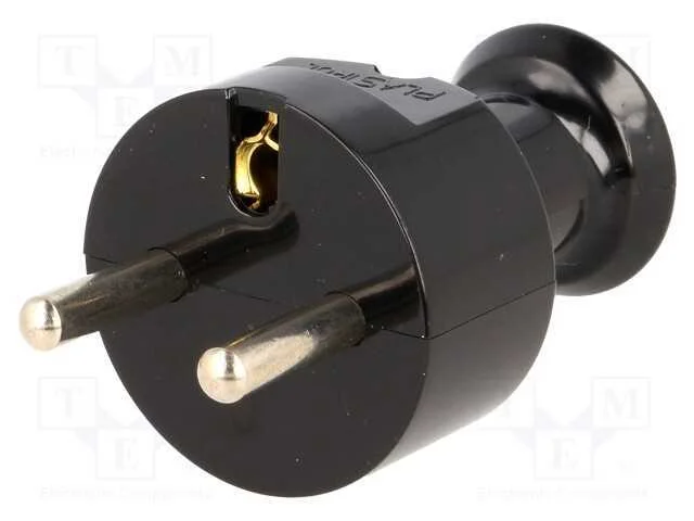 Conector: de alimentação, macho, ficha, 2P+PE, 23.